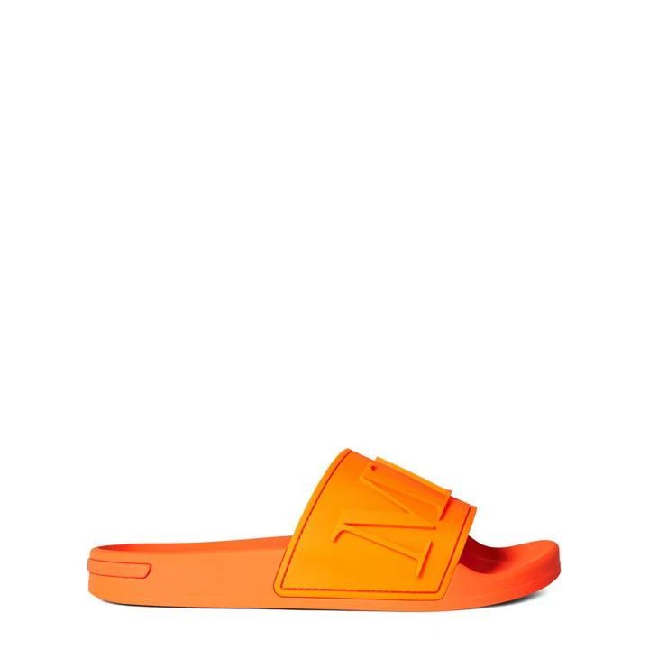 Split Logo Sliders - Orange