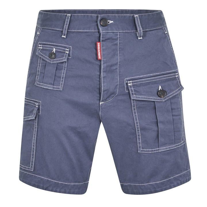 Sexy Cargo Shorts - Blue
