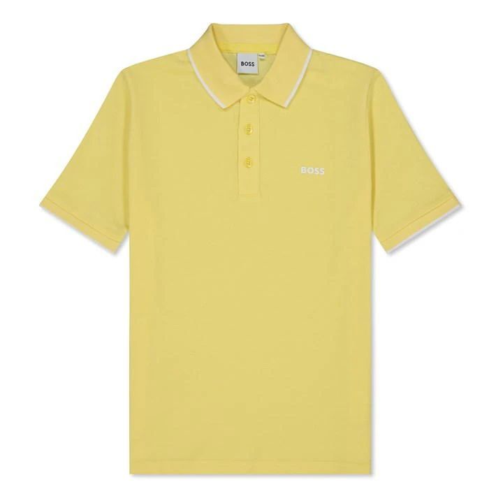 Small Logo Polo Shirt - Yellow