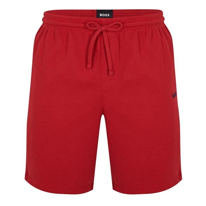 Waffle Shorts - Red