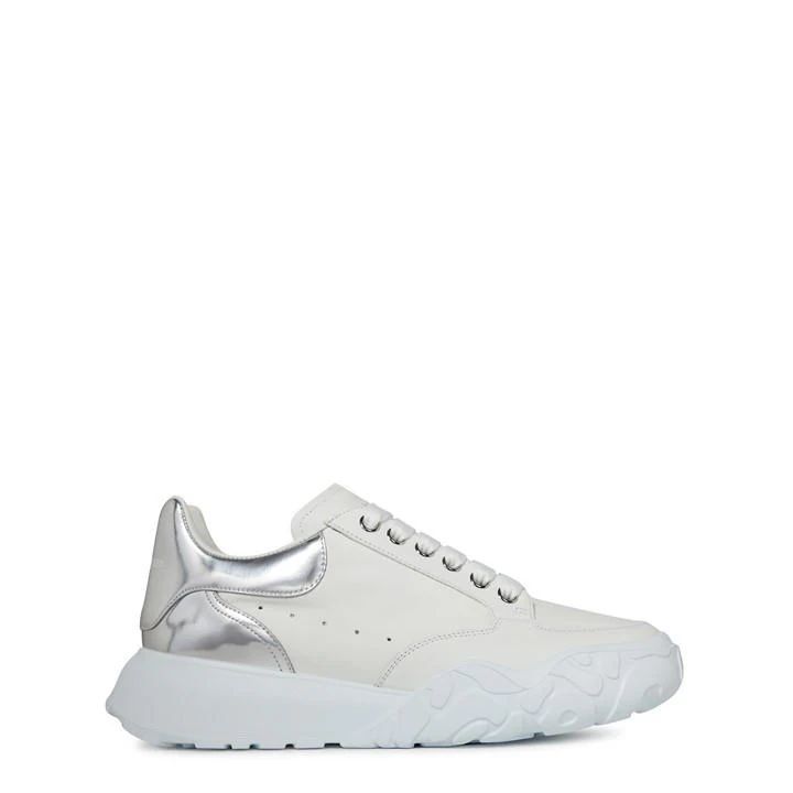 Reflective Court Trainers - Silver