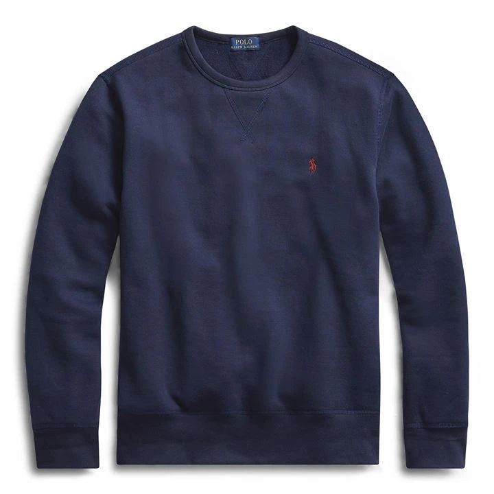 Fleece Crew Sweatshirt - Blue
