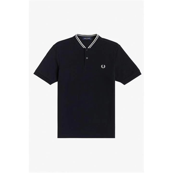 Fred Perry Bomb Collar Shirt Mens - Blue