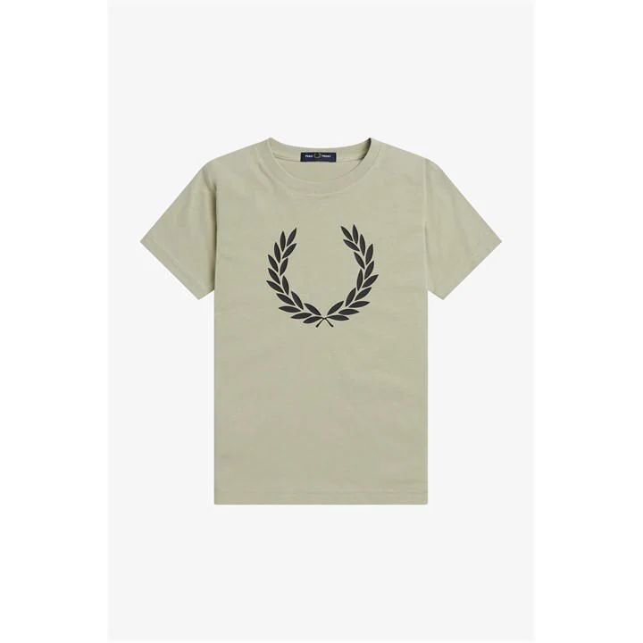 Boy's Laurel Wreath T Shirt - Neutral