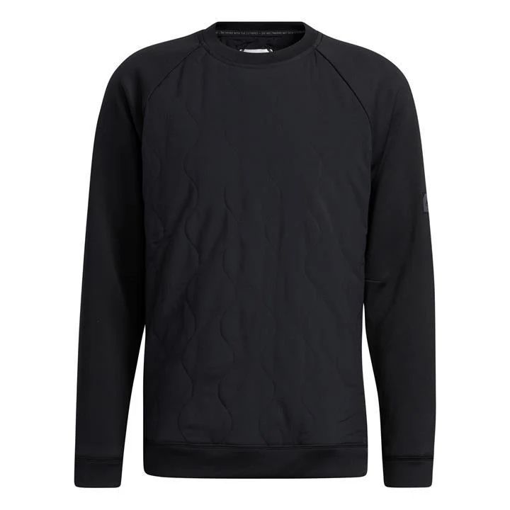Adicross Evolution Quilted Crewneck Sweater - Black