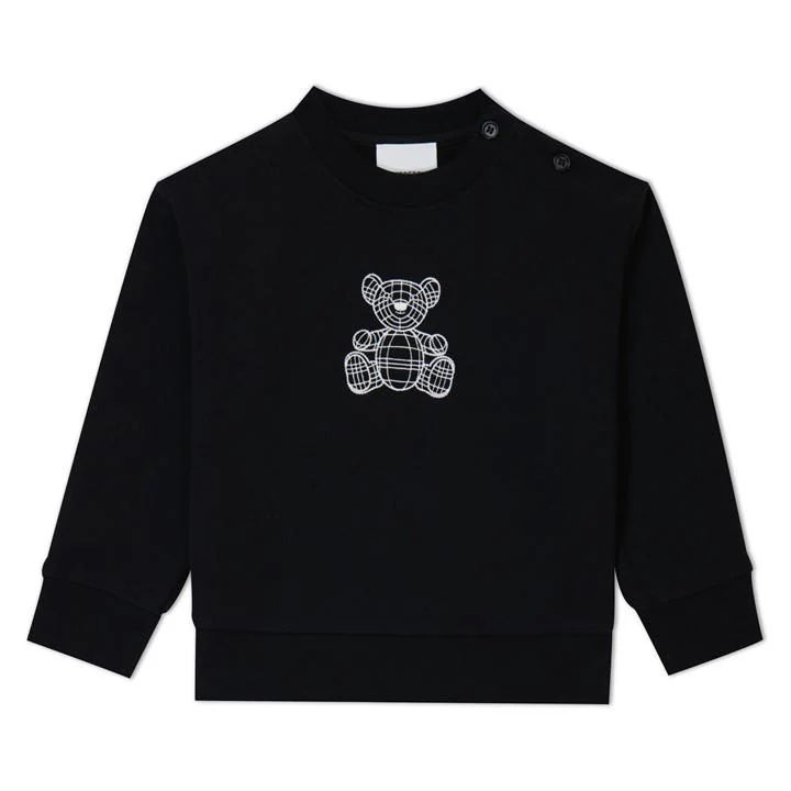 Babies Thomas Bear Sweatshirt - Black