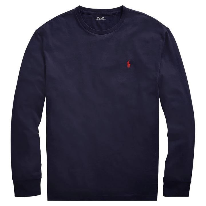 Long Sleeve Jersey T Shirt - Blue