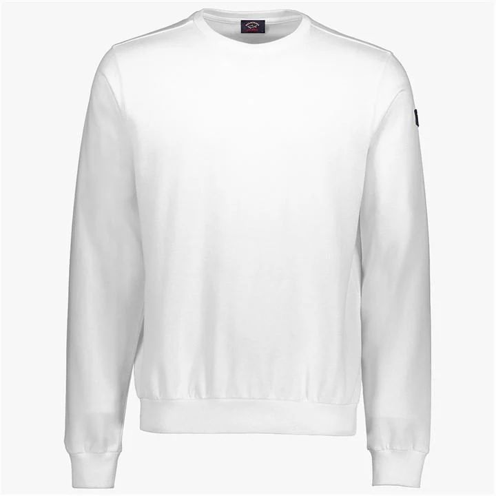 Long Sleeved Sweatshirt - White