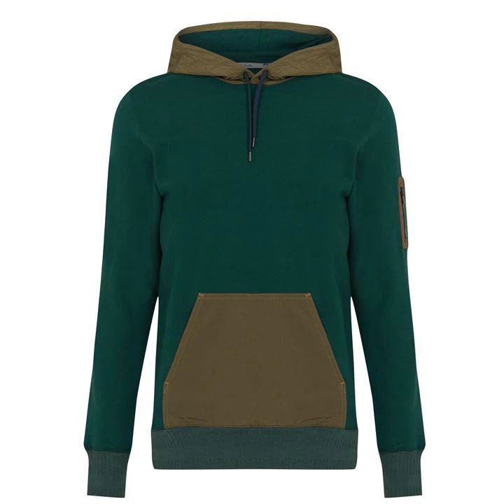 Patch Stripe Oth Hoodie - Green