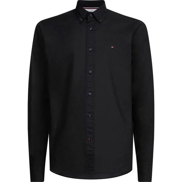 Core Flex Poplin Shirt - Black