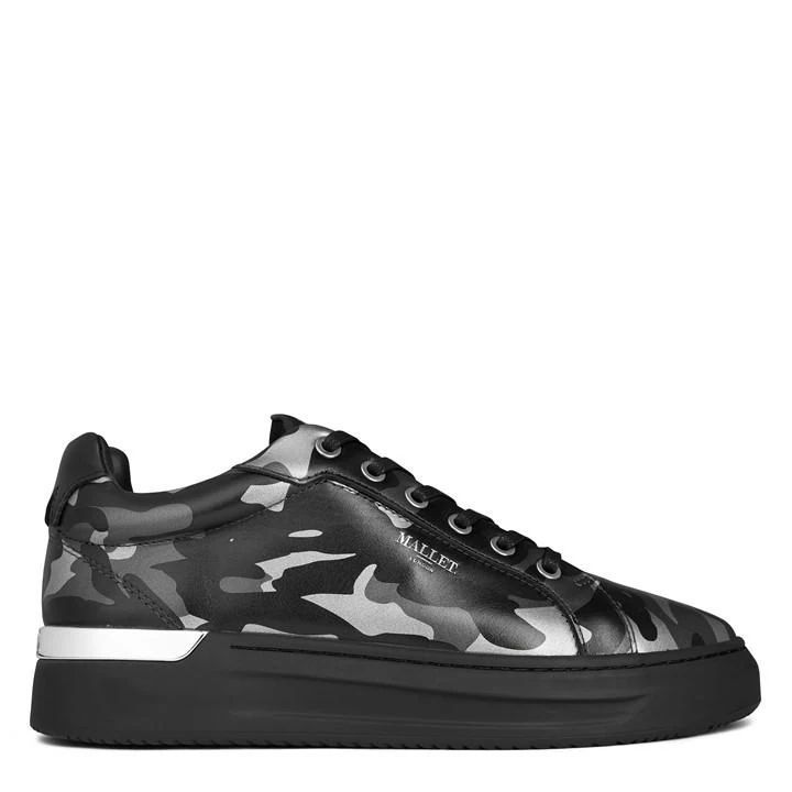 Grftr Camo Low Trainers - Black