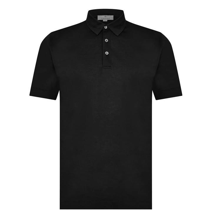 Short Sleeve Polo - Black