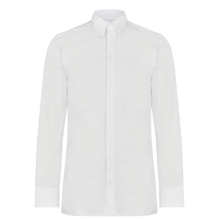 Long Sleeve Harness Shirt - White