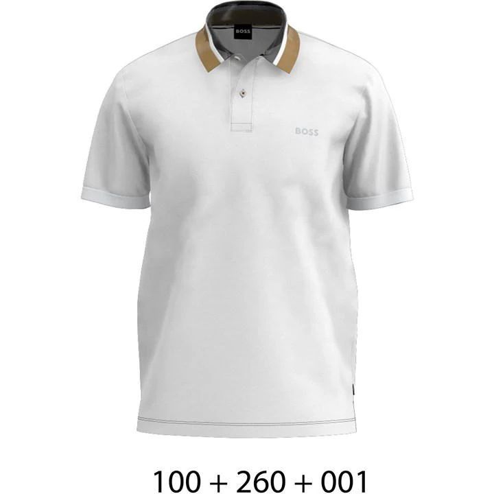 Boss Parlay 173 Polo Shirt Mens - White
