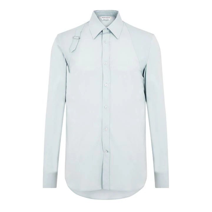 Harness Poplin Shirt - White