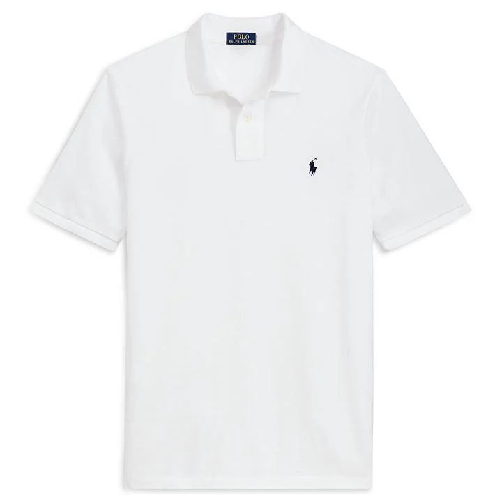 Slim Fit Polo Shirt - White