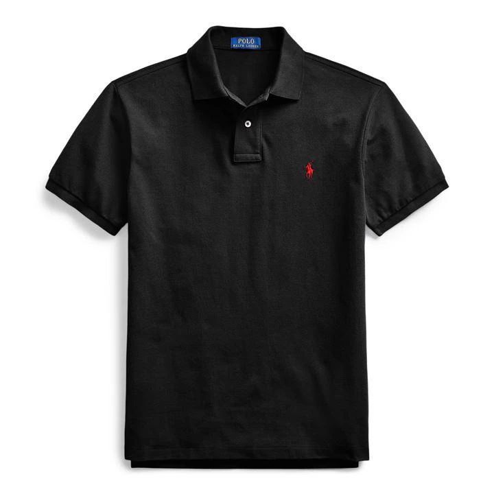 Slim Fit Polo Shirt - Black