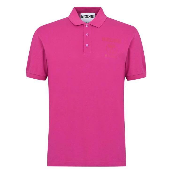 Question Mark Polo Shirt - Pink