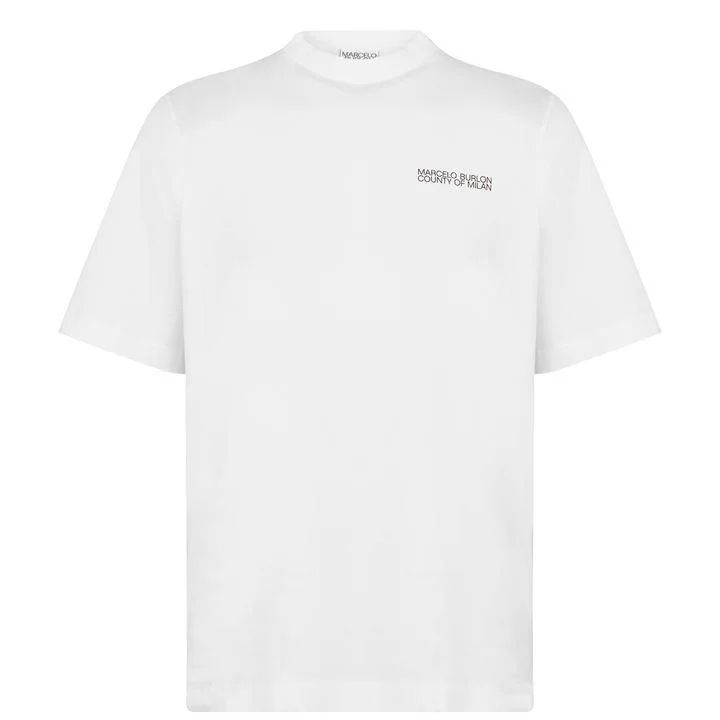 Cross Over T-Shirt - White