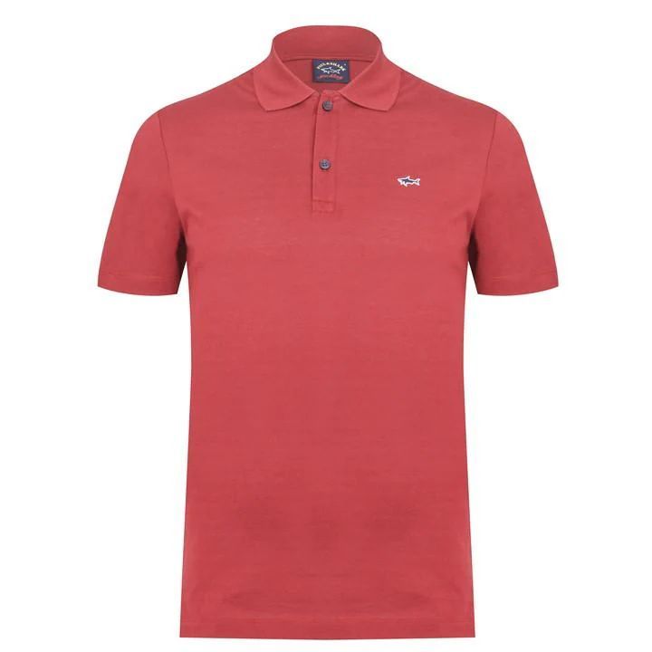 Logo Polo Shirt - Red