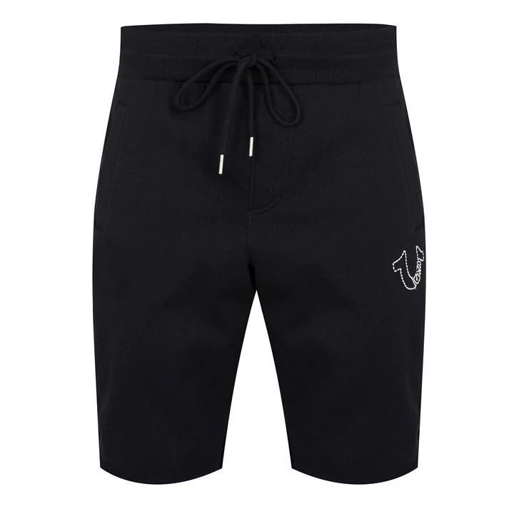 Stitch Logo Shorts - Black