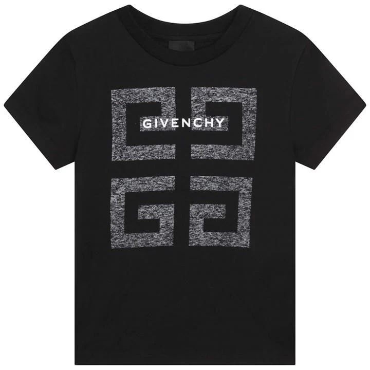 4g Logo T-Shirt - Black