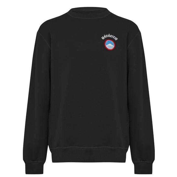 Patcho Crew Sweater - Black