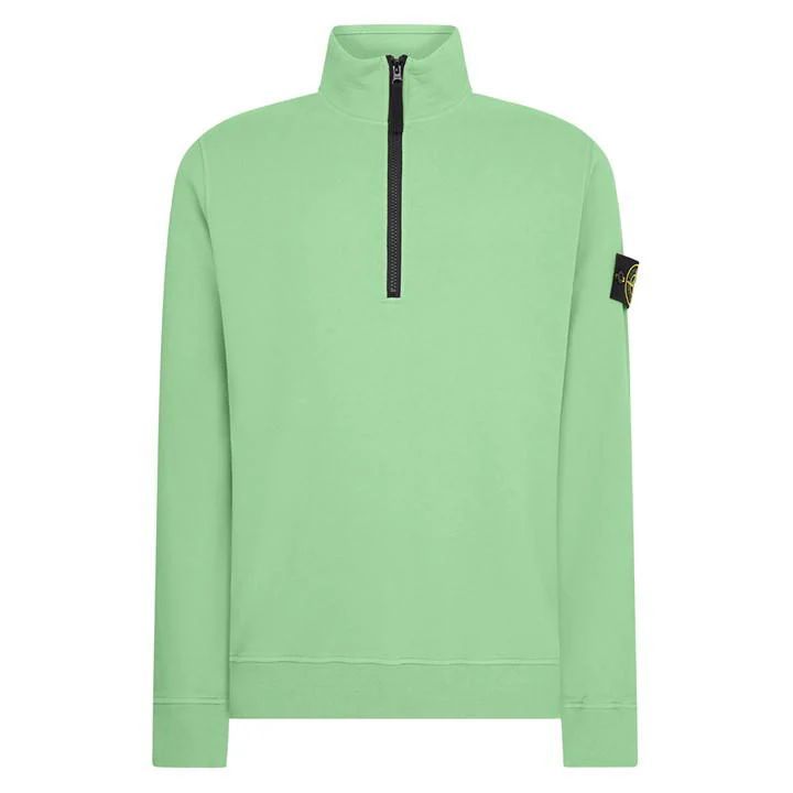 Zip Funnel Sweatshirt - Green