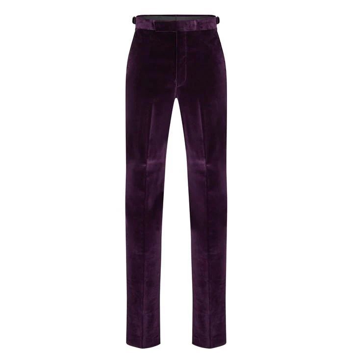 Velvet Trousers - Purple