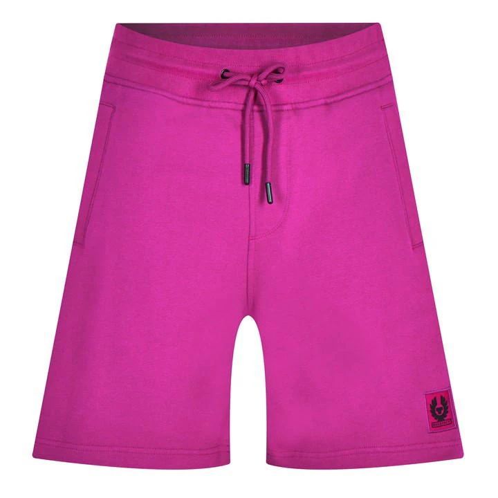 Logo Fleece Shorts - Purple
