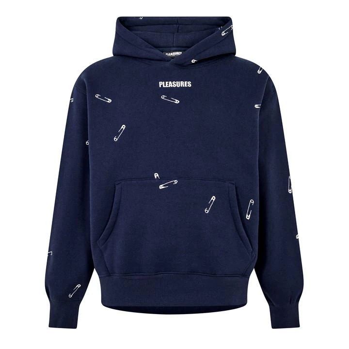 Safety Pin Hoodie - Blue