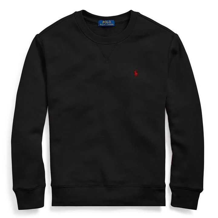Boy's Crew Neck Sweatshirt - Black