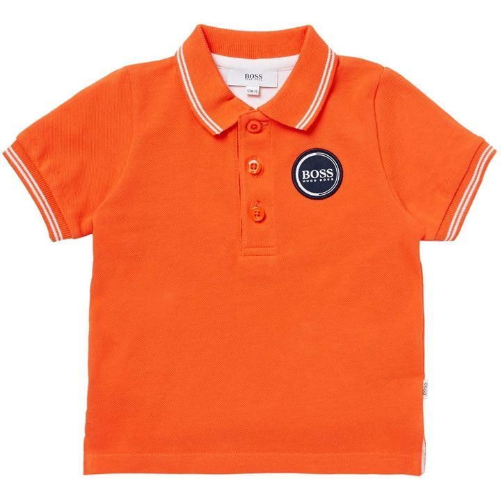 Logo Polo Shirt - Orange