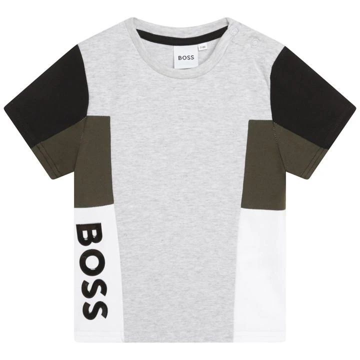 Boss Logo Tee Infants - Grey