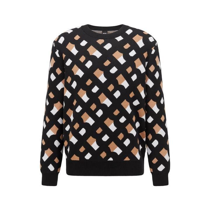 Ecarlo AOP Jumper - Black