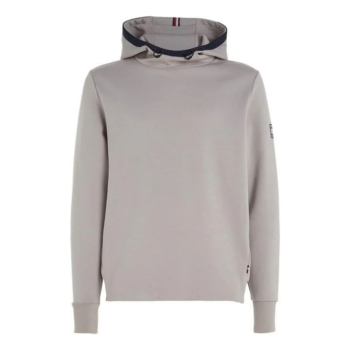 Double Face Knit Hoodie - Grey