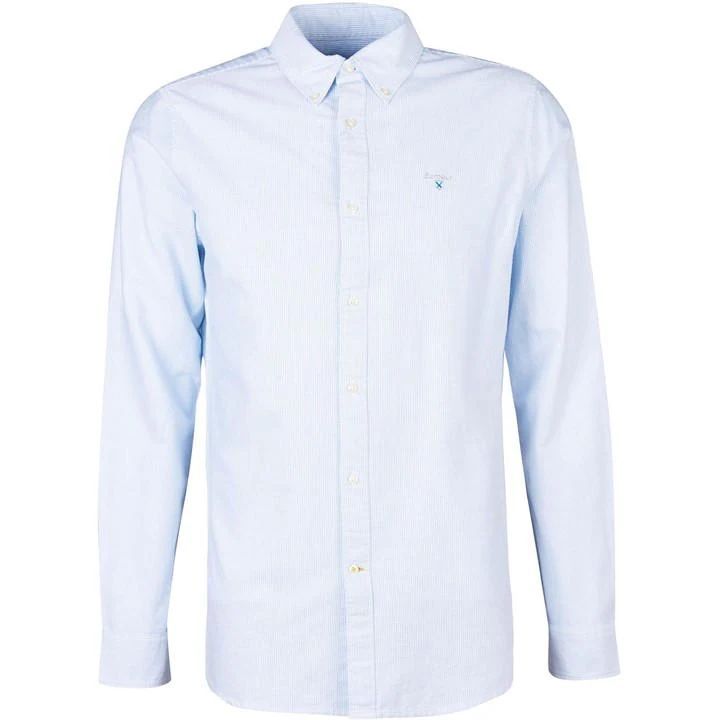 Striped Oxford Tailored Shirt - Blue