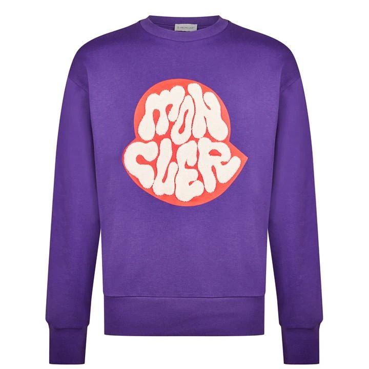 Melt Logo Sweatshirt - Purple
