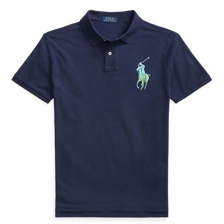 Polo Neon Pp Polo Shirt Mens - Blue