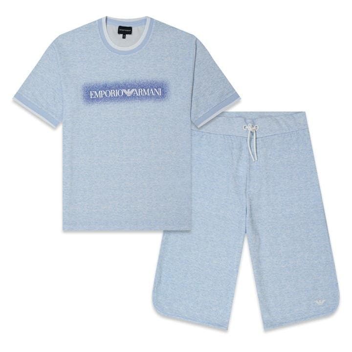 t Shirt and Short Set - Blue