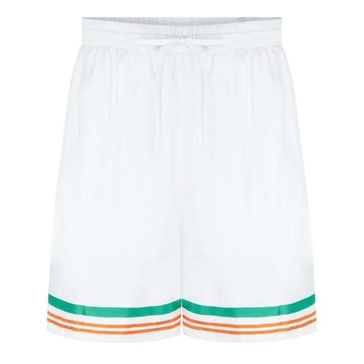 Silk Tennis Shorts - Multi