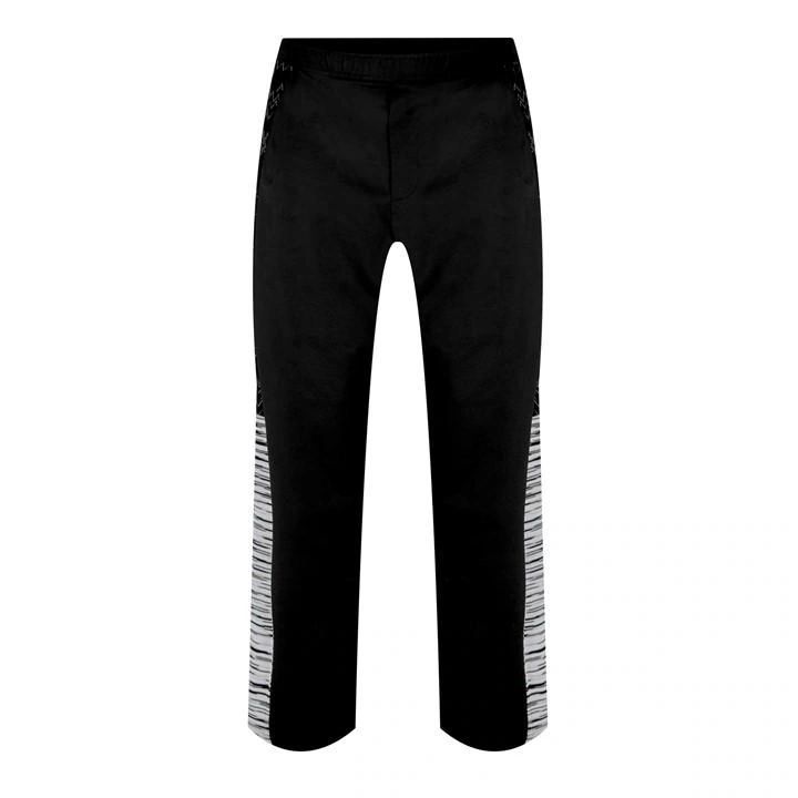 Patterned Trousers - Black