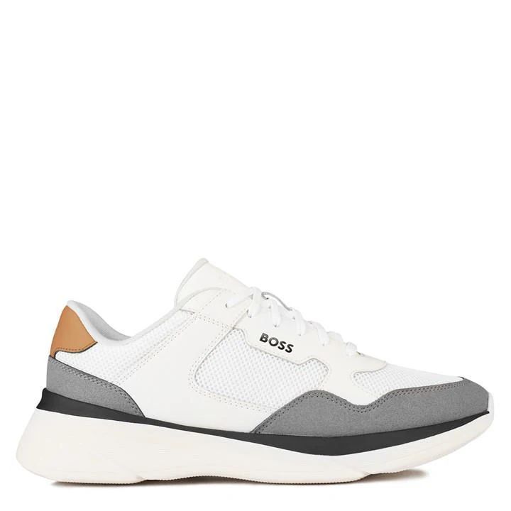 Mens Dean Running Trainers - White