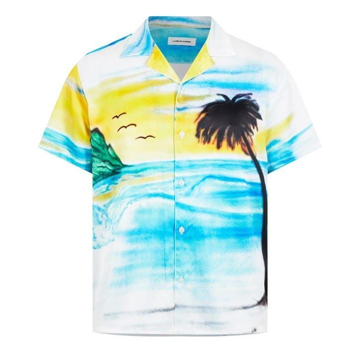 Palm Beach Print Shirt - Multi