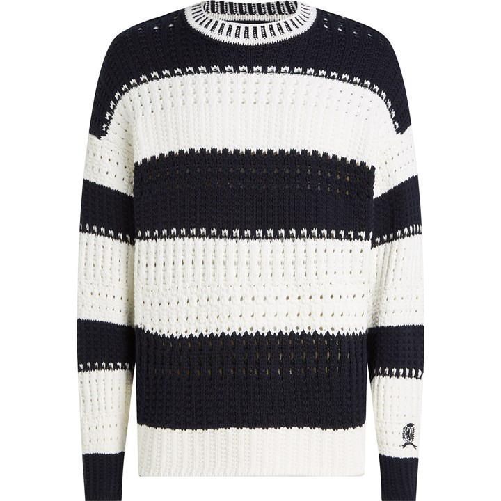 Thl Boxy Fit Striped Sweater - Multi