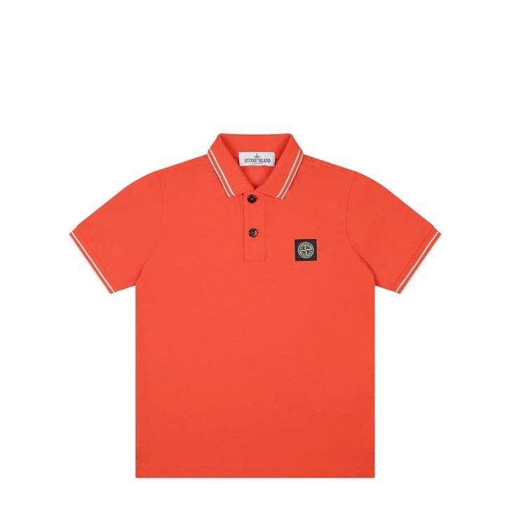Boy'S Tipped Polo Shirt - Pink