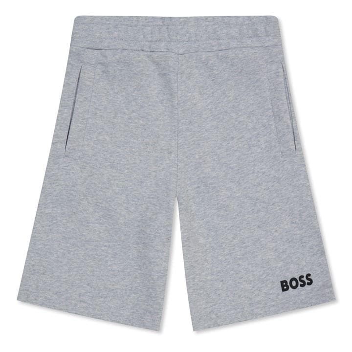 Boy's Logo Shorts - Grey