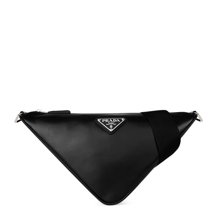 Triangle Crossbody Bag - Black
