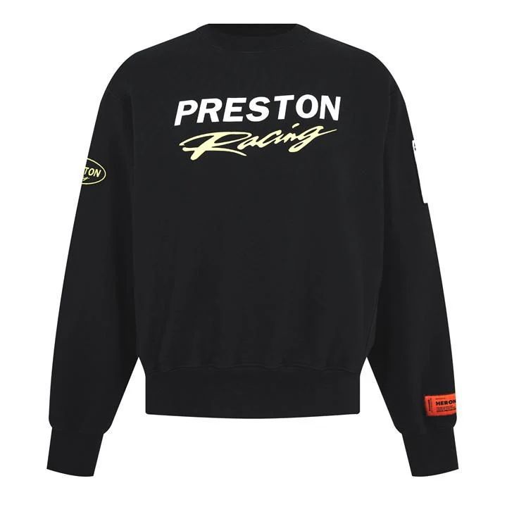 Preston Racing Crewneck - Black