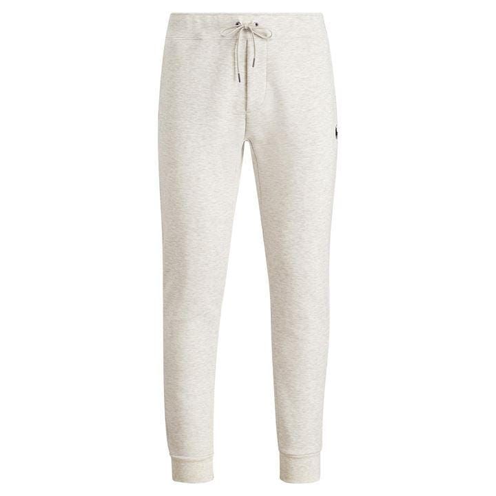 Cuffed Logo Jogging Bottoms - Grey